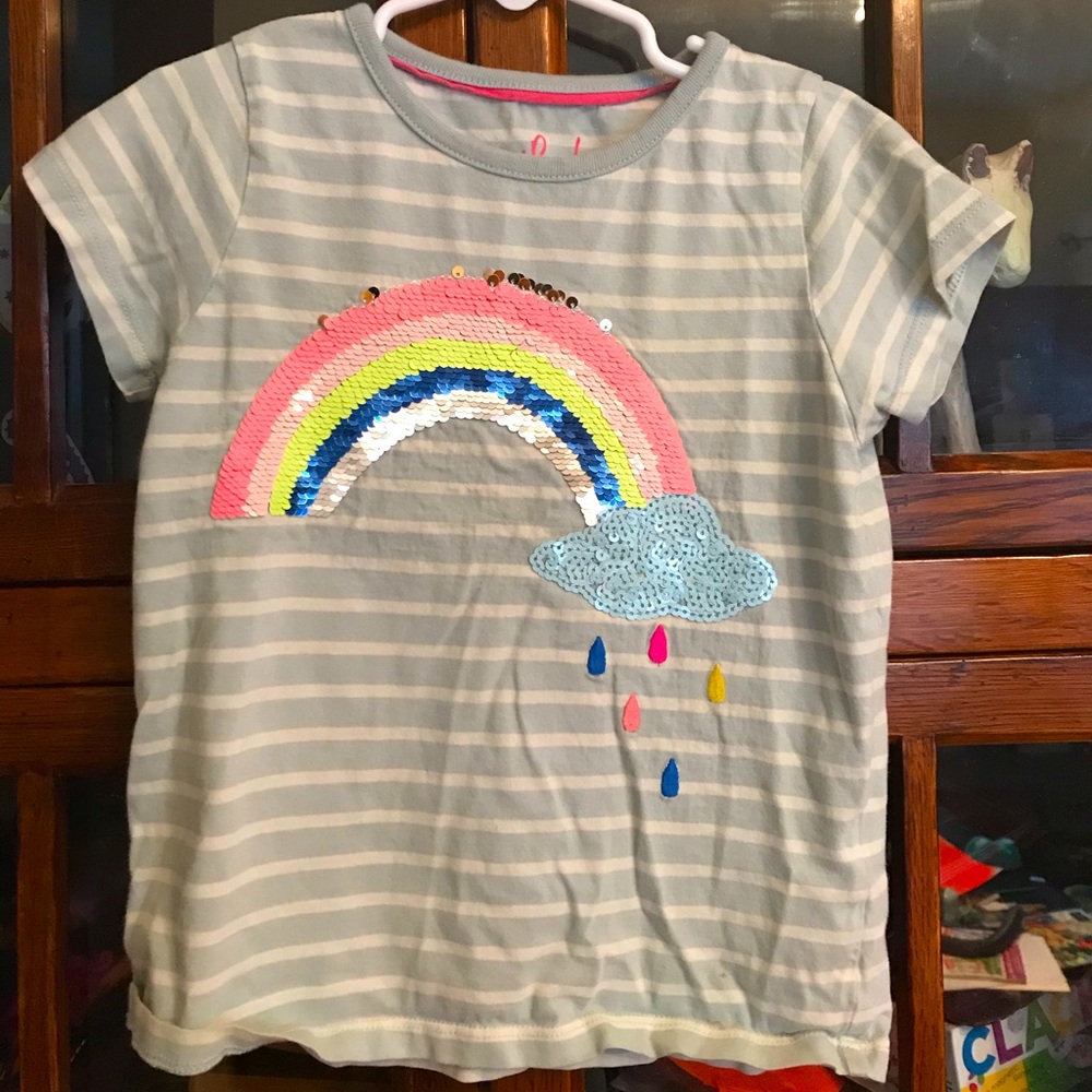 Mini Boden girls shirt